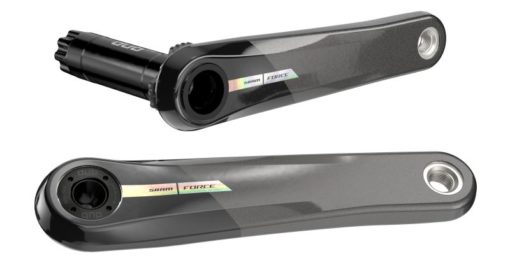 Kurbelarmgarnitur Force 172.5mm, DUB 8-bolt, Unicorn Grey, Carbon, D2