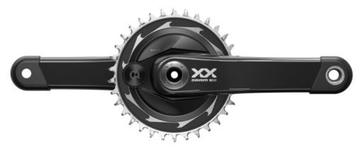 Powermeter XX SL Eagle T-Type 34Z 175mm Spiderbased Q168 CL55 DUB Black
