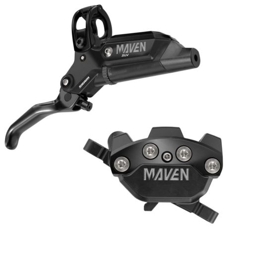 Maven Silver Stealth, Alu, 4-Kolben Mineral Oil, Rear 2000mm, Black, A1