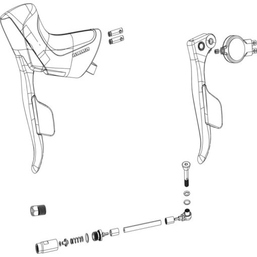 Brem-/ Schaltgriff RED ETAP AXS rechts hydraulisch Disc