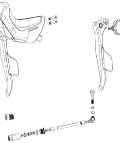 Brem-/ Schaltgriff Force ETAP AXS links hydraulisch Disc Brem-/ Schaltgriff Force ETAP AXS links hydraulisch Disc