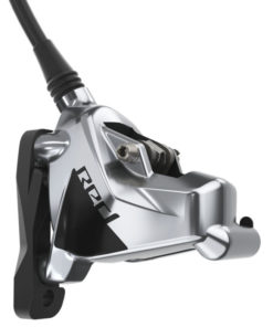 Bremssattel Red AXS FlatMount Front/Rear Polar Grey, incl. plaquettes de frein Bremssattel Red AXS FlatMount Front/Rear Polar Grey, incl. plaquettes de frein