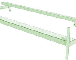 Beleuchtungshalter für Wand Display