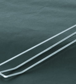 Haken mit Preishalter 30cm, mit BBB Logo Version Slatwall