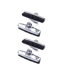 Bremsschuh Roadstop Shimano/Sram Road Cartridge, silber, 2 Paar