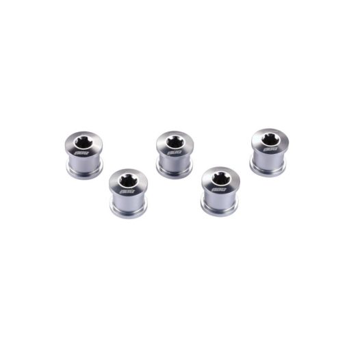CHAINRING BOLTS HEXSTARS ALU SILBER