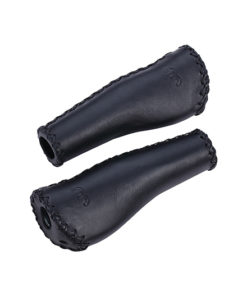 LENKERGRIFFE LEATHERFIX 135MM SCHWARZ