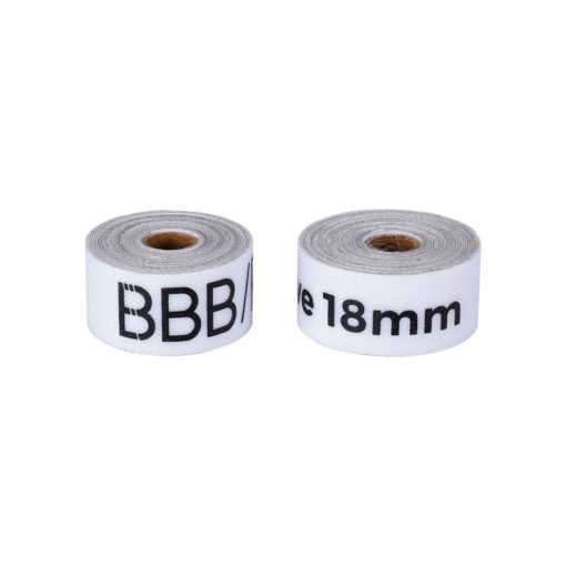 RUBAN DE JANTE AUTOBLOQUANT. 18MMX2M BLANC 2PCS