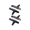 Bremsschuh Tristop Shimano V-Brakes MTB schwarz, 3-Contour, OEM 50 Paar Bremsschuh Tristop Shimano V-Brakes MTB schwarz, 3-Contour, OEM 50 Paar
