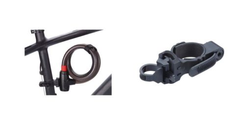 Support Cabletie pour antivols BBB Ø6/8/10/12mm BBL-41/42/45/46/47/48/61/62