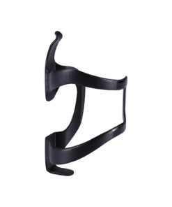 Porte-bidon Sidecarbon droit noir mat, UD-Carbon 29g, vis alu incluses