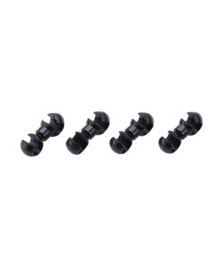 KABELFIXIERUNG Ø4/5MM, 4 STK. SCHWARZ