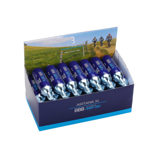 AIRTANKS CO2 XL 25GR DISPLAYBOX 30STK.