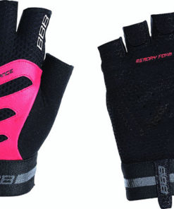 Gants Sommer Equipe doigts courts unisexes, noir-rouge XL
