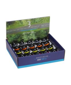 20 cloches Easyfit Deluxe couleurs mélangées gris, orange, jaune, magenta