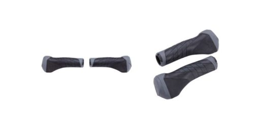 Ergogriff 2 x 133mm schwarz / grau