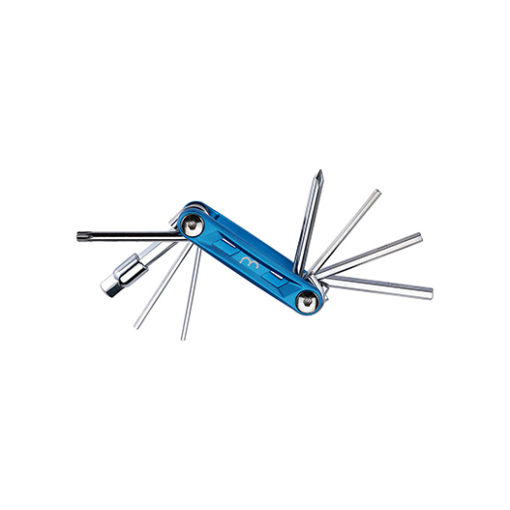 Minitool PrimeFold S avec 9 fonctions Inbus : 2/2.5/3/4/5/6/8, croix, Torx 25