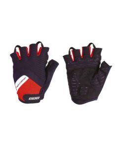 Gants d’été Highcomfort doigts courts unisexes, noir-rouge XXL