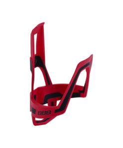 Porte-bidons Dualcage rouge-noir mat, composite 37g, vis inox incluses