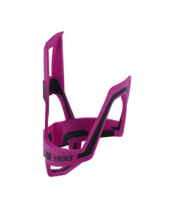 Porte-bidons Dualcage magenta-noir mat, composite 37g, vis inox incluses