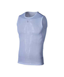 Maillot de corps sans manches XS / S blanc MeshLayer