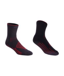 Chaussettes d’hiver FIRFeet noir-rouge 35-38 Technologie FarInfraRed pour des pieds chauds