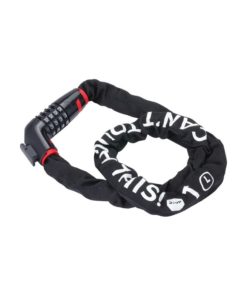 Serrure à combinaison Powerlink noire chaîne 5 x 5 x 1000mm