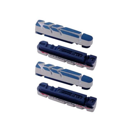 Bremsgummi Shim/Sram/Campa/BBB Cartridge blau = 20% mehr Bremsleistung, 50 Paar