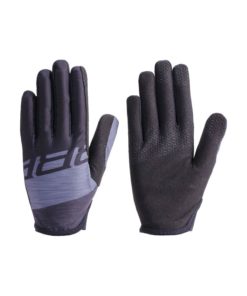 Gants d’été LiteZone doigts longs unisexe, MTB noir-gris XL