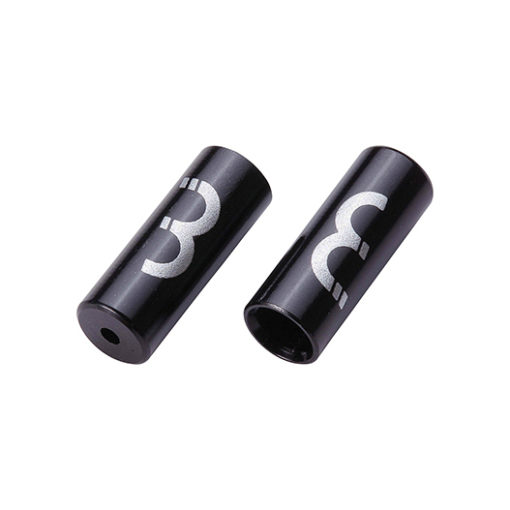 Anschlaghülsen Alu 4mm schwarz 100 Stk.