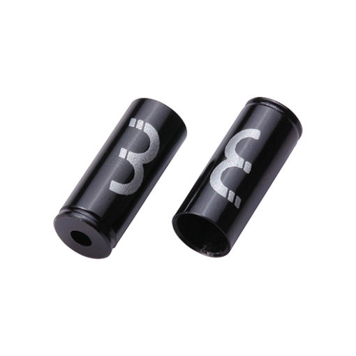 Anschlaghülsen Alu 5mm schwarz 100 Stk.