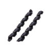 Rahmenschutz Silicon für Kabel bis 1.8mm 150x3 Stück Kabeldonuts, schwarz Rahmenschutz Silicon für Kabel bis 1.8mm 150x3 Stück Kabeldonuts, schwarz