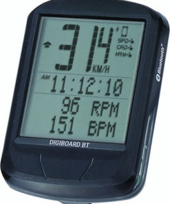 Ordinateur DigiBoard 42 fonctions noir ANT+, avec capteurs de cadence + vitesse