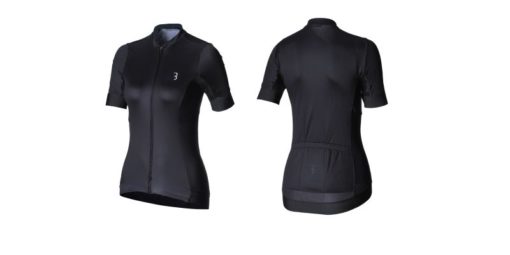 Maillot lady manches courtes Omnium noir M