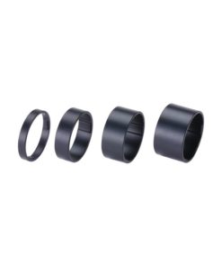 Spacer 1 1/8', 5/10/15/20mm matt schwarz Spacer 1 1/8', 5/10/15/20mm matt schwarz