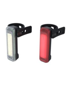 Set d’éclairage SIGNAL avec USB / accu 5 modes, avec DayFlash, fermeture rapide