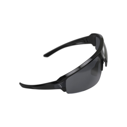 Lunettes Impulse MLC, noir brillant avec verres supplémentaires transparents et jaunes