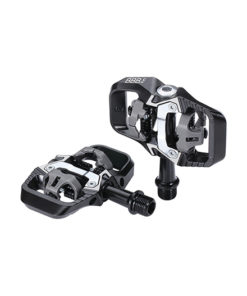Pédale SPD-Flat 90x60mm Alu noir optimale pour MTB/Gravel/CX