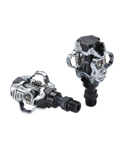 Pédale SPD alu argent noir