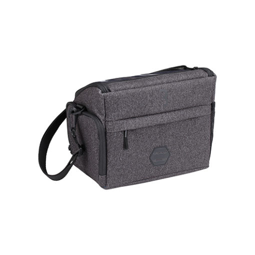 Sacoche de guidon 5.5L 26x16x18cm max. 5kg gris, système de fermeture BBB Click-Quick