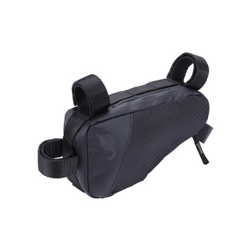 Sacoche d’angle sur cadre 1 L 20x11x5.5cm noir 1 fermeture éclair latérale