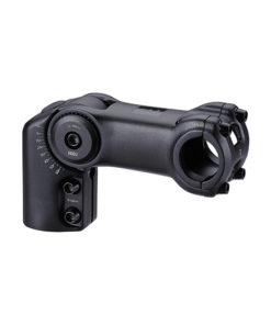 Vorbau adj. -40° / +60°,Ø 25.4 x L 120mm schwarz, direkte Montage auf Gabelschaft