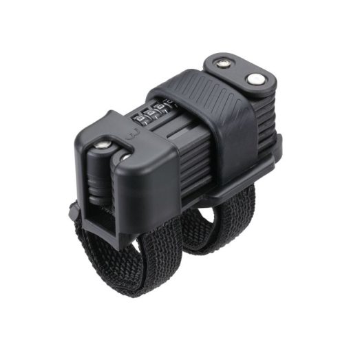 Antivol pliable CodeFold avec support noir 5 x 22 x 975mm, SafetyLevel 8/12