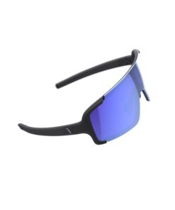 Chester verre MLC bleu/cadre noir mat