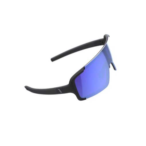 Chester verre MLC bleu/cadre noir mat