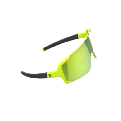 Chester verre MLC vert/cadre jaune fluo mat, verre vert fluo