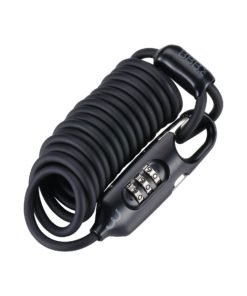 Zahlenschloss CoilSafe schwarz 4.8 x 1800mm, safety level 2/12