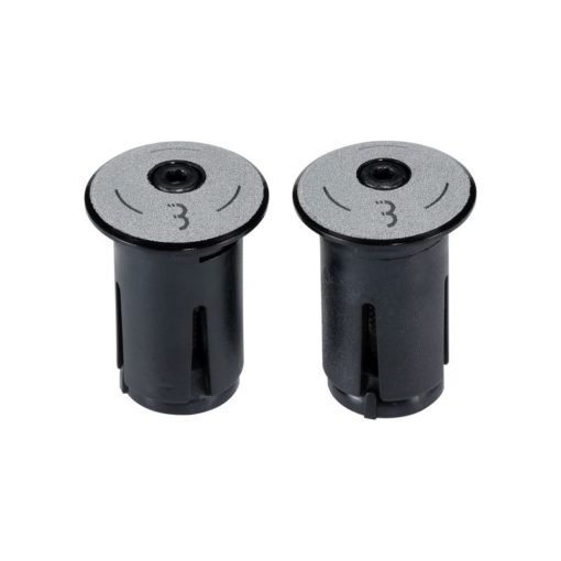 Lenker Endkappen, Alu reflektierend geschraubt, passend zu 18-22mm Lenker