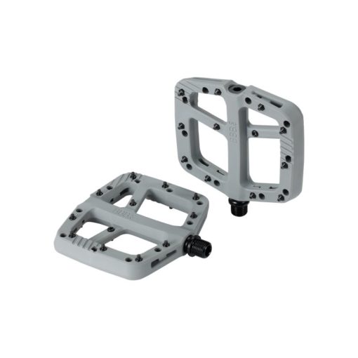 Flatpedal Decoder Composite grau 101 x 115mm, 22 Pins pro Pedal, M3