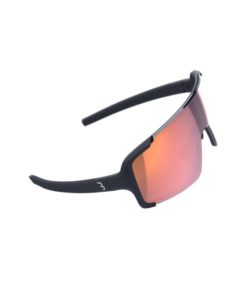 Brille Chester schwarz, FLUX rot Rahmen matt, Glas FLUX Road HighContrast